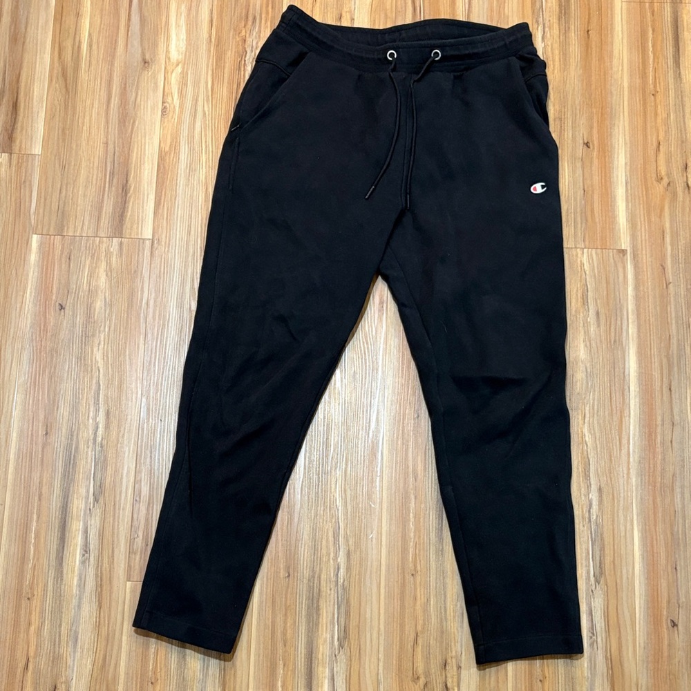 Champion Men's Classic Black Joggers